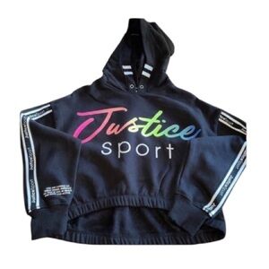 Justice Sport 7/8 Crop Hoodie
